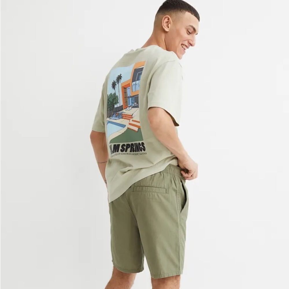 ✨ Linen-blend Shorts✨